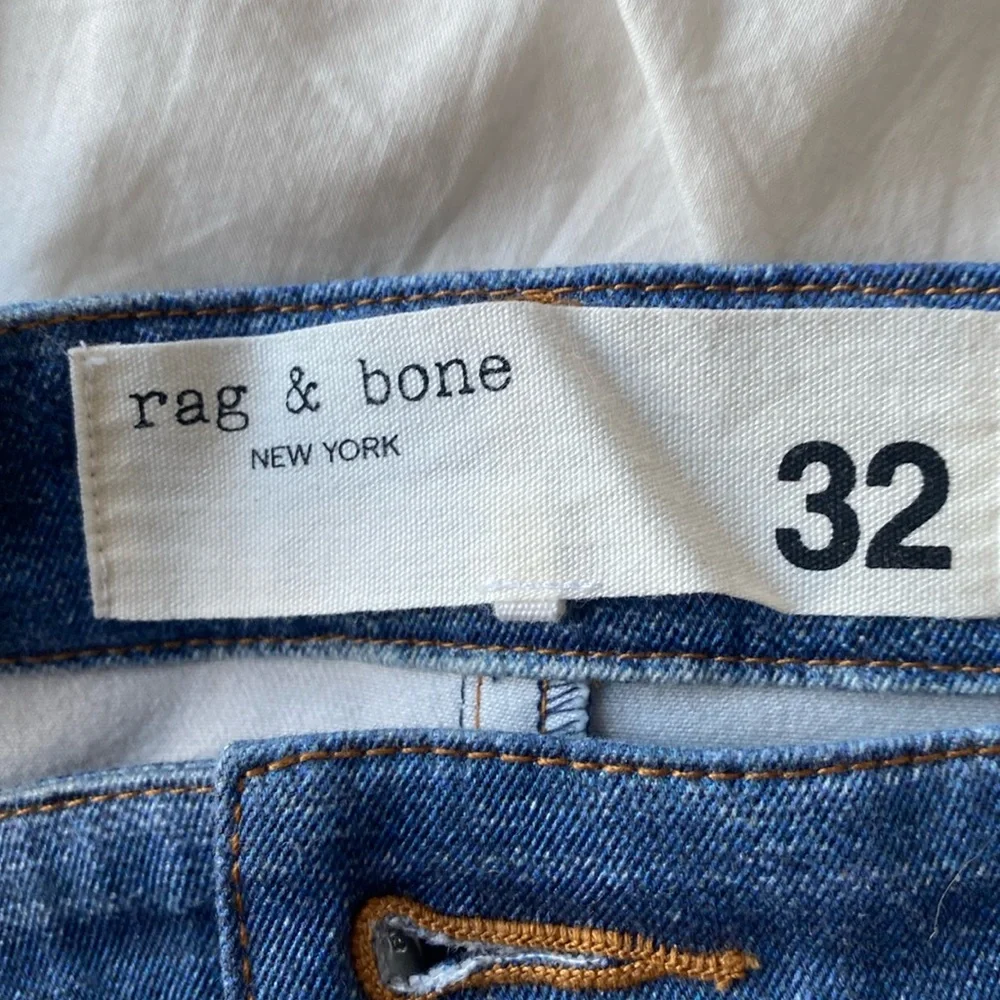 Rag And Bone Patchwork Blue Jeans Miramar Like Size 32